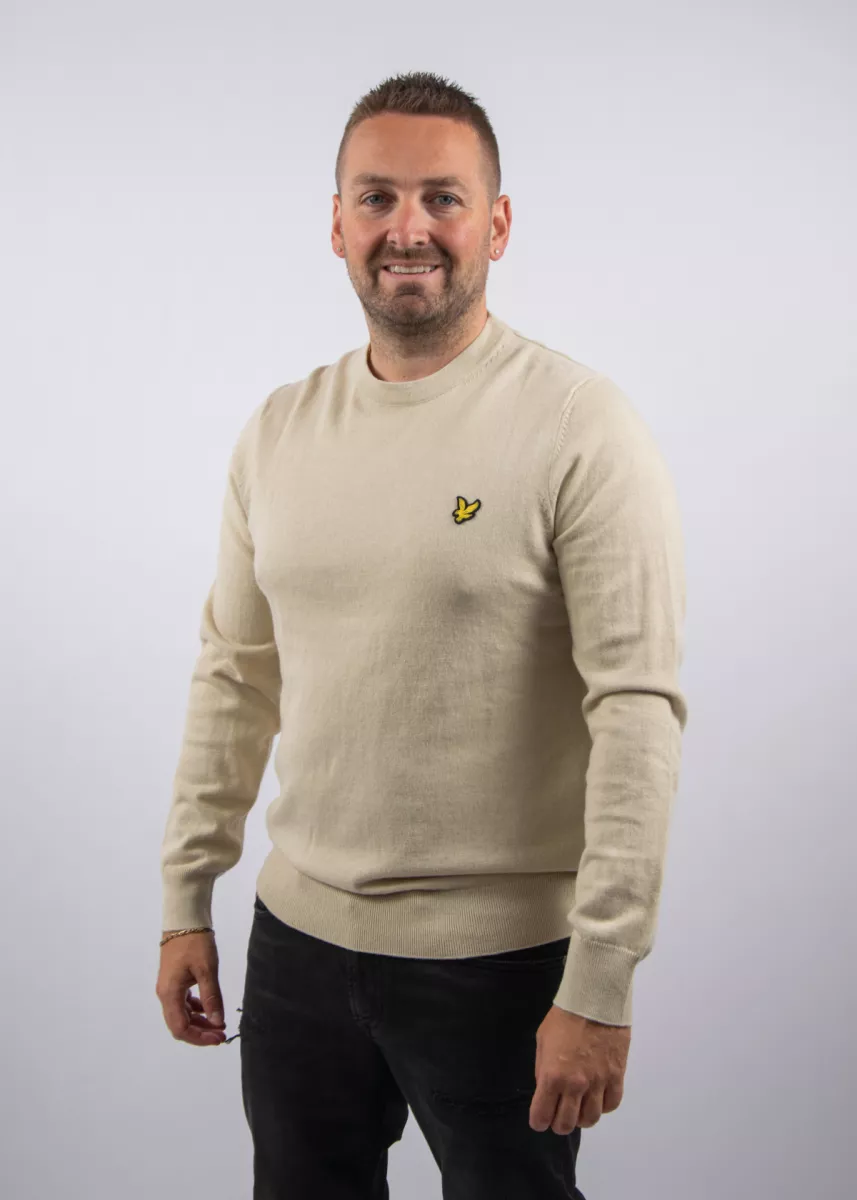 Lyle & Scott kn2110vc x865 grey taupe