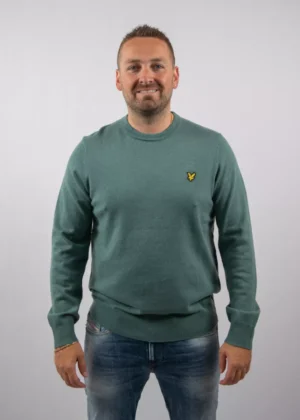 Lyle & Scott kn2110vc x870 agave green