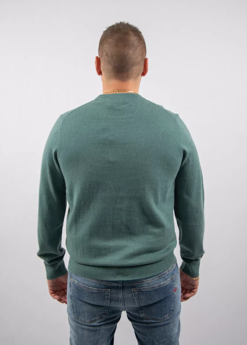 Lyle & Scott kn2110vc x870 agave green