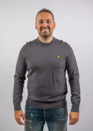 Lyle & Scott kn2110vc x878 shadow