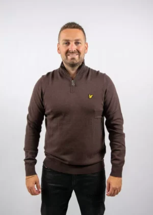 Lyle & Scott kn2112vc x863 espresso