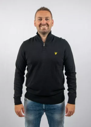 Lyle & Scott kn2112vc z865 jet black