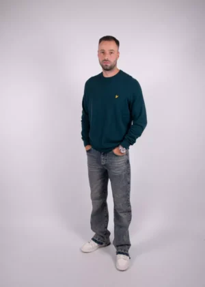 Lyle & Scott kn2136v y066 rich teal