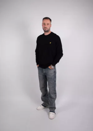 Lyle & Scott kn2136v z865 jet black