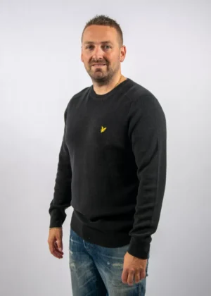 Lyle & Scott kn2303v x002 black ice