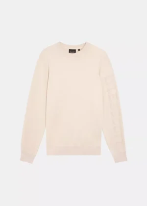 Lyle & Scott kn2316v w503 putty