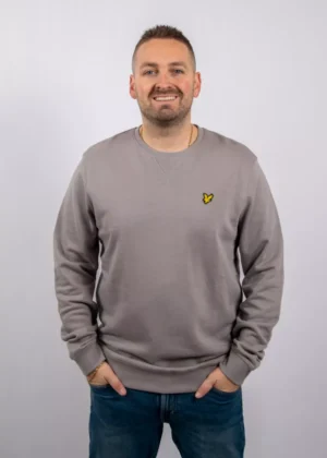 Lyle & Scott ml424vog y043 gull grey