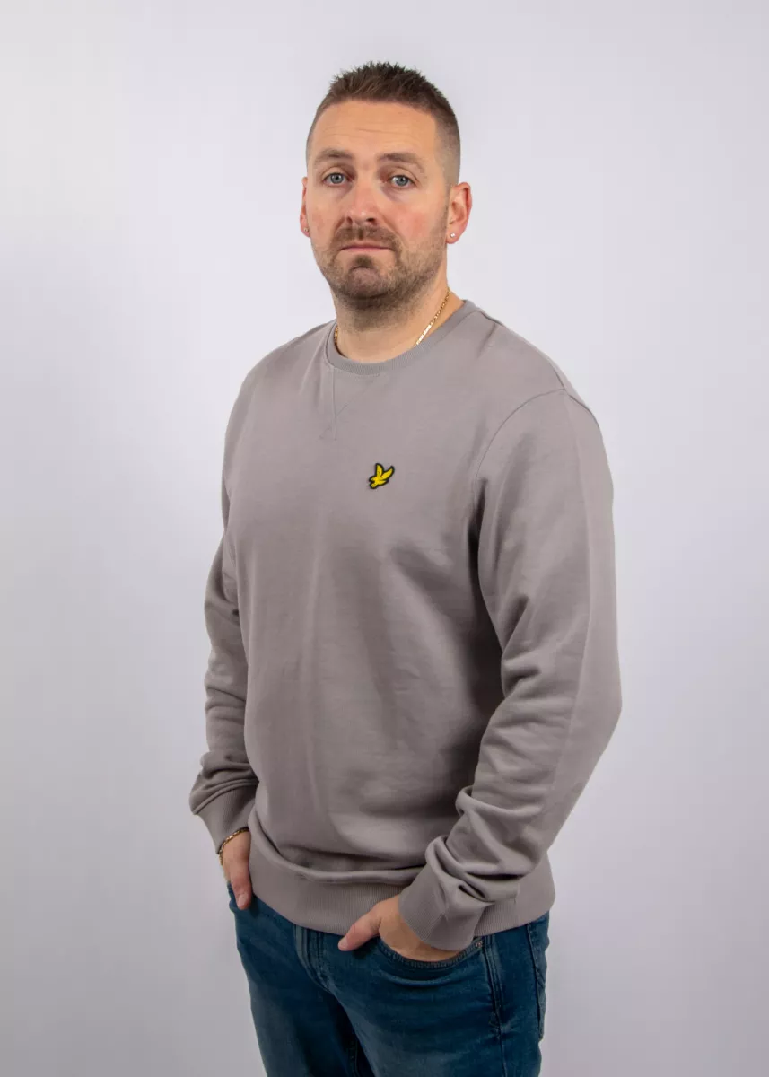 Lyle & Scott ml424vog y043 gull grey