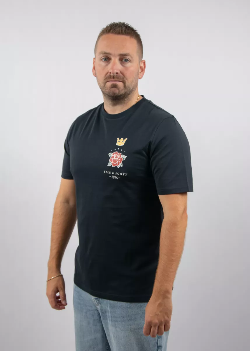 Lyle & Scott ts2308v z271 dark navy