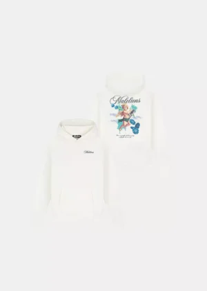 Malelions angel hoodie 333 off-white