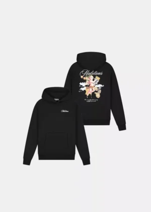 Malelions angel hoodie 900 black
