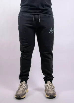 Malelions basic sweatpants 896 black/green