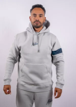 Malelions captain hoodie 691 ocean grey