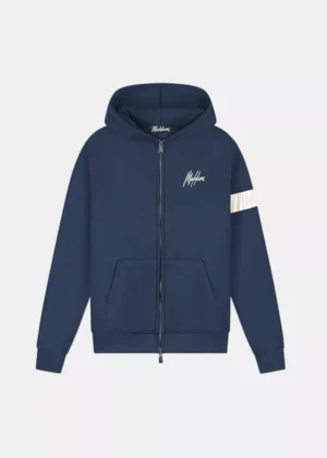 Malelions captain zip hoodie 303 navy