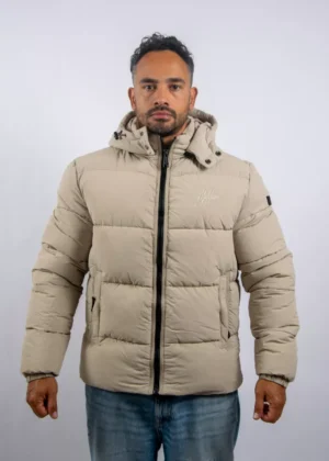 Malelions donn puffer jacket 099 sand