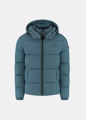 Malelions donn puffer jacket 970 blue slate