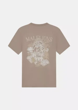 Malelions jungle t-shirt taupe
