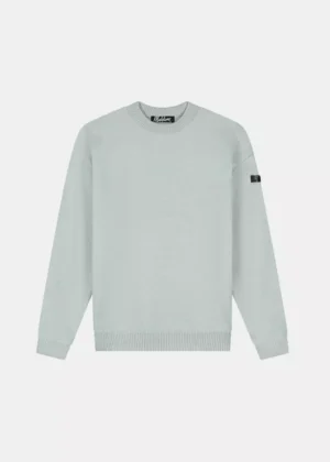 Malelions oversized knitted sweater 691 ocean grey