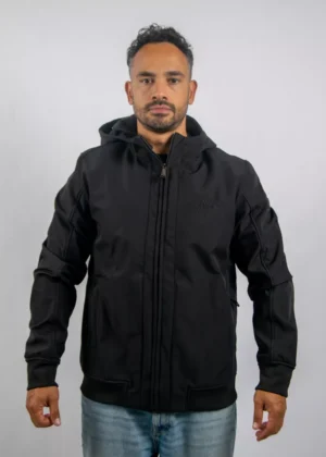 Malelions signature softshell jacket 900 black