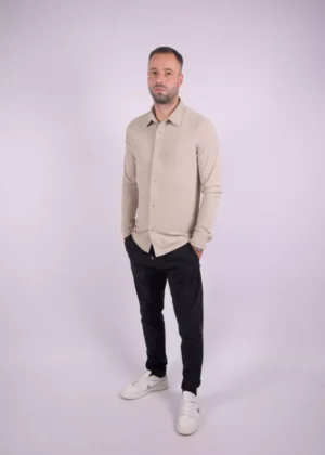 Malelions stretch shirt 099 sand