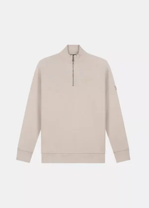 Malelions turtle half zip sweater 099 sand