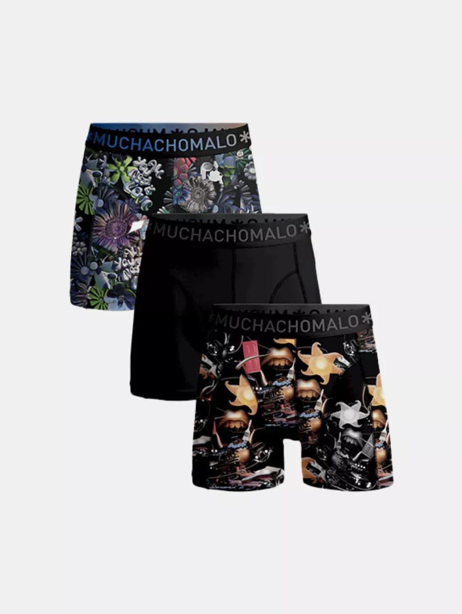 MUCHACHOMALO stonebeetle1010-07 print/print/black