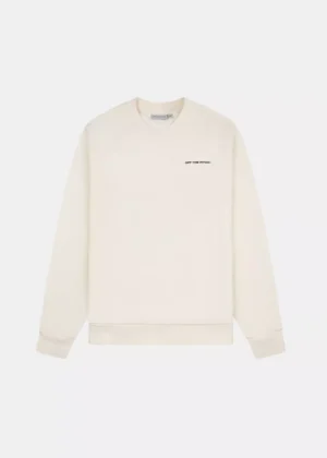 OFF THE PITCH world crewneck 102 off white