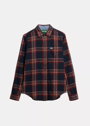 Superdry m4011047a h7k frontier check red