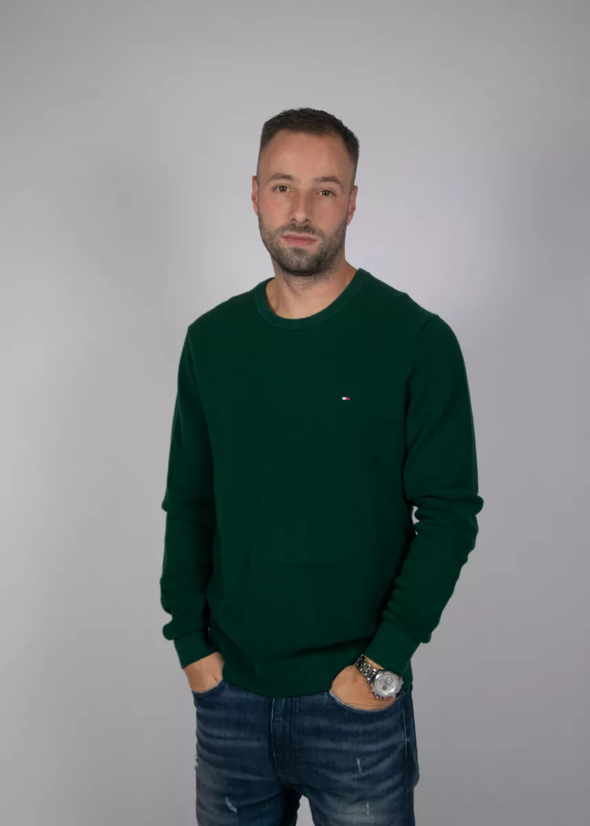 Tommy Hilfiger mw0mw36347 mq8 ornamental green heather