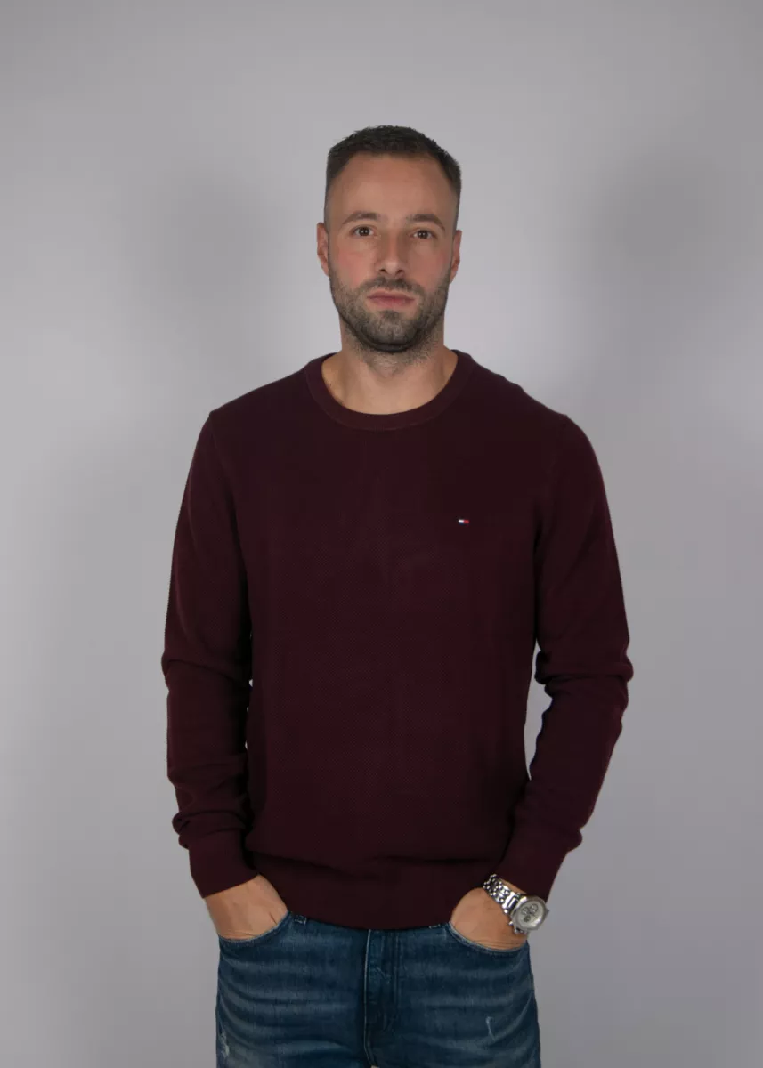 Tommy Hilfiger mw0mw36347 xih deep burgundy