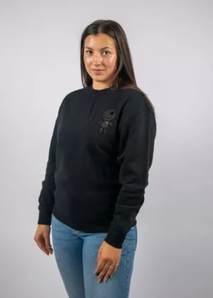 Wrong Friends hinton sweater black