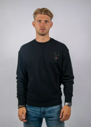 Wrong Friends hinton sweater black