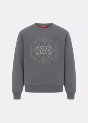 XPLCT baroque sweater grey