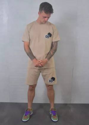 XPLCT duplex shorts beige