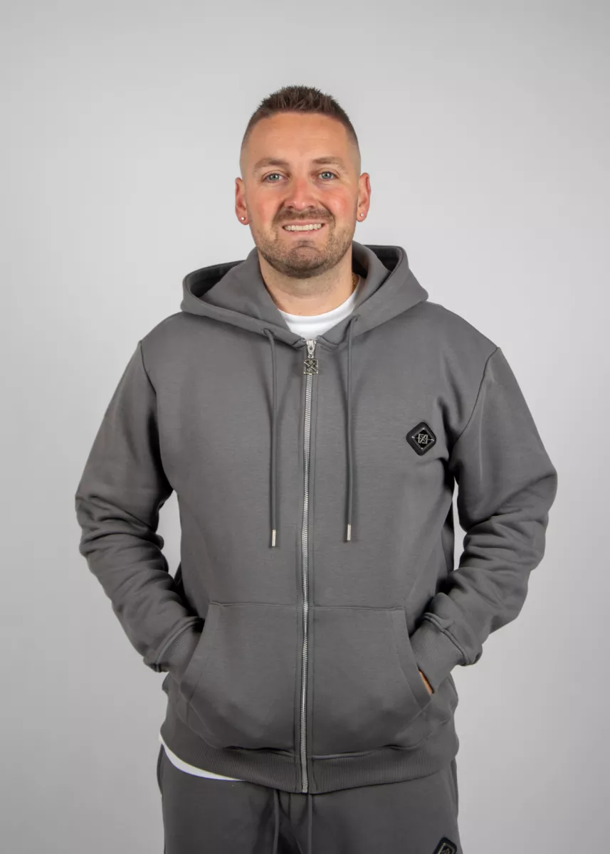 XPLCT plate tracksuit grey