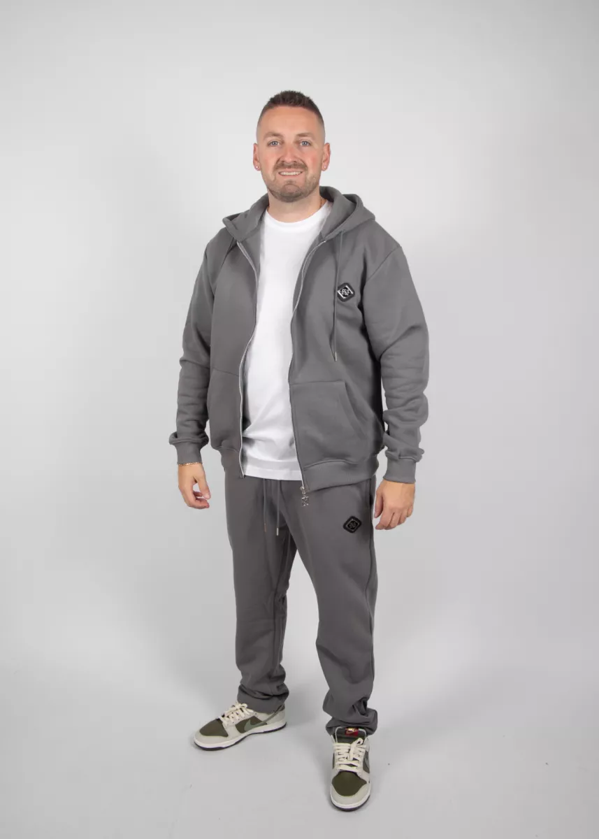 XPLCT plate tracksuit grey