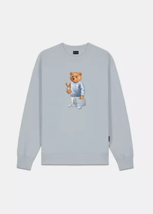 Baron Filou cxlix pullover frosted blue