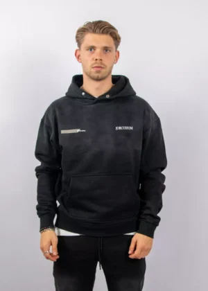 Jorcustom angel2.0 oversized hoodie black