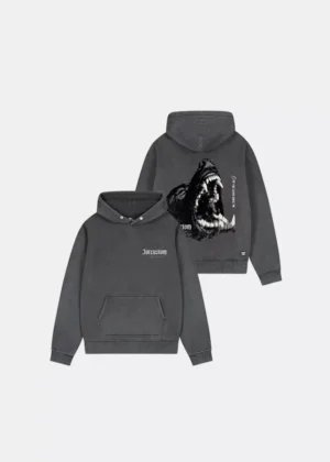Jorcustom unleashed hoodie acidgrey