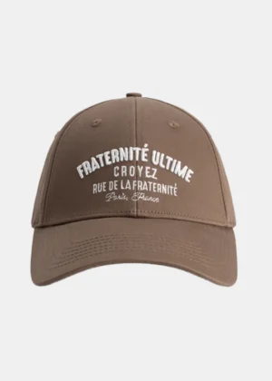 Croyez fraternite cap brown