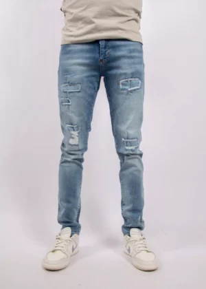 Malelions slim regular jeans 300 blue