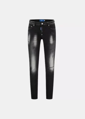 Malelions slim regular jeans 900 black