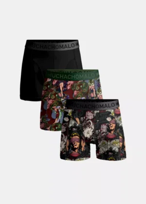 MUCHACHOMALO blindtango1010-07 3-pack print/print/black