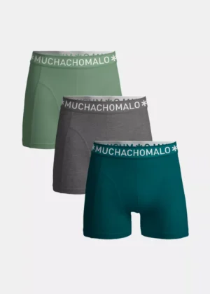 MUCHACHOMALO solid1010-613 green/grey/green