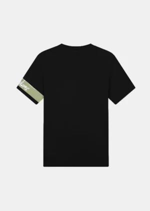 Malelions captain t-shirt black/sage green 930