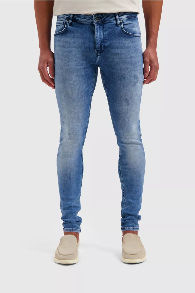 Purewhite the dylan w1210 83 denim mid blue