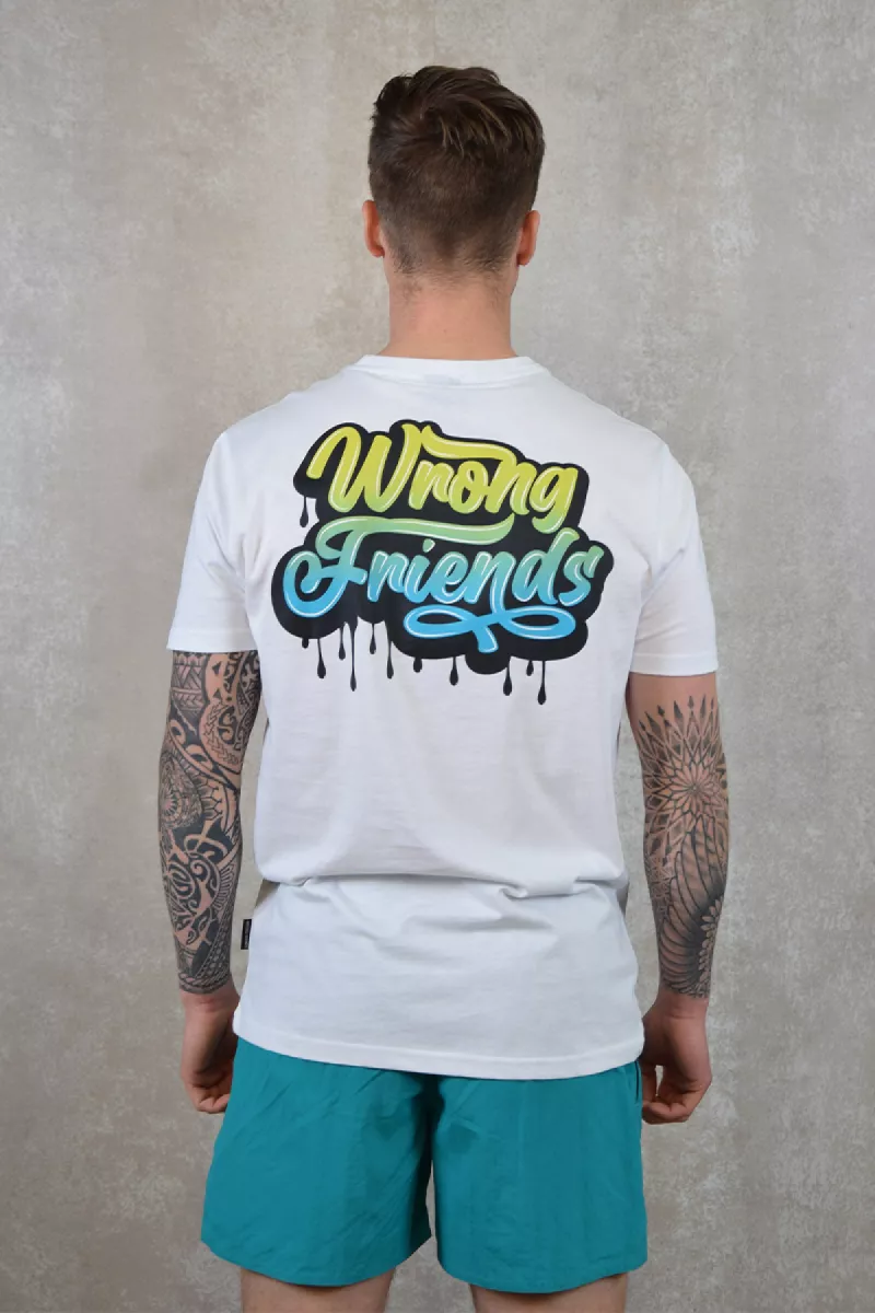 Wrong Friends nerja t-shirt white
