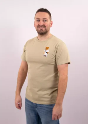 Baron Filou clxix embroidered t-shirt sage