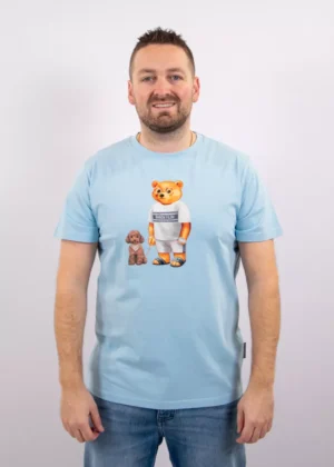 Baron Filou clxv t-shirt light blue