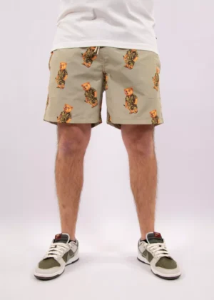 Baron Filou clxvi swim shorts allover sage